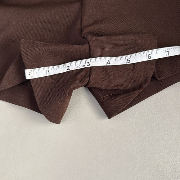 Indigo Rising Elegant Brown Women's Skort - Picture 6 of 8